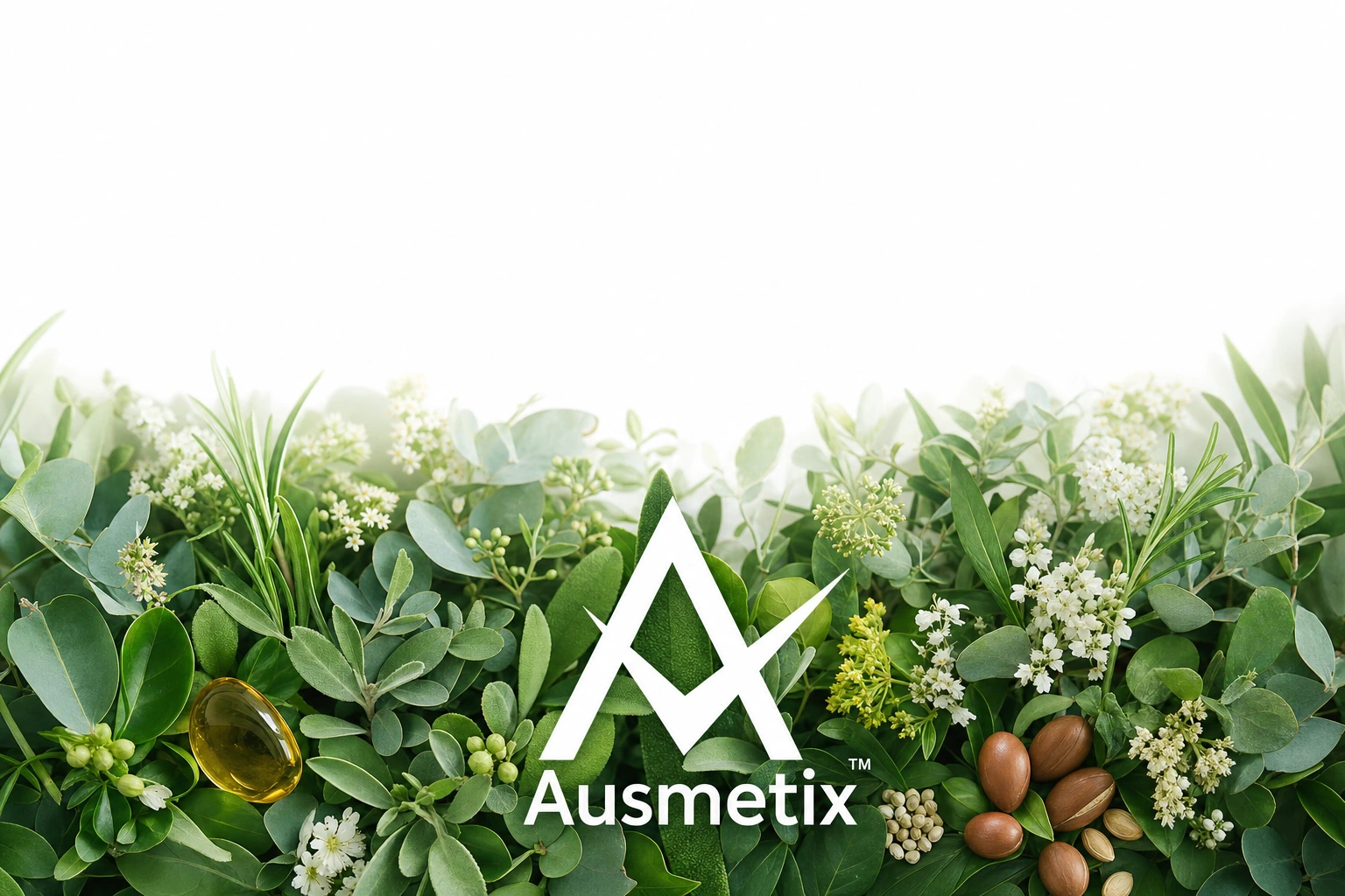 Natural botanical ingredients used in Australian haircare product formulation by Ausmetix